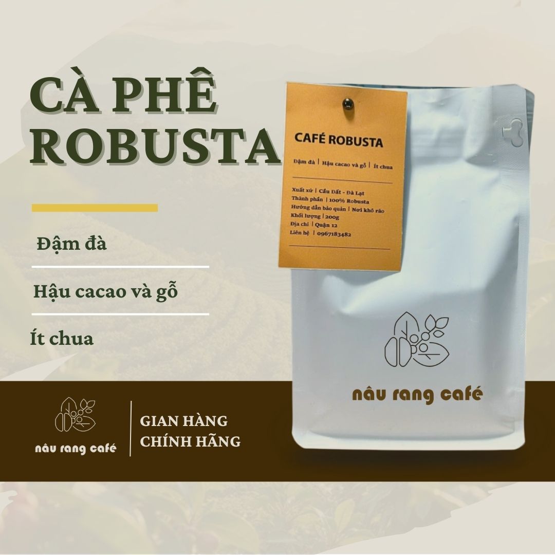 Cà phê rang xay dành cho người yêu gu đậm