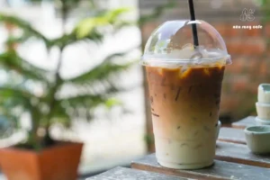 cách pha cà phê sữa 