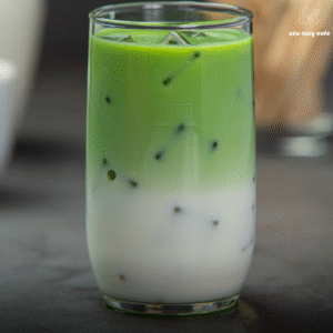 Cà phê sữa tươi lá dứa