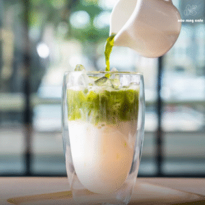 Pha chế cà phê lá dứa